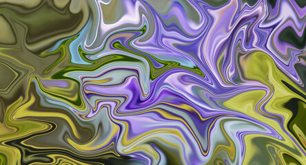 Poster - marble texture neon colors