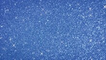 Blue Glitter Video Shiny Background