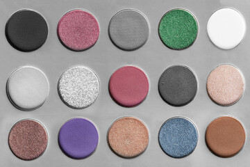 Sticker - Eyeshadow palette background