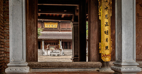 Sticker - Nihn Bihn (Tam Coc) temple