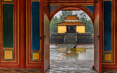 Canvas Print - Minh Mang tomb