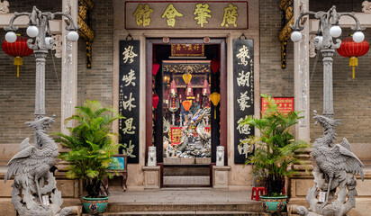 Canvas Print - Quan Cong temple