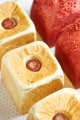 Poster - Various types of cube bread