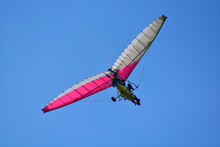 Motor Kite Flying In The Sky