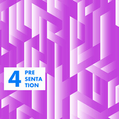 Poster - Abstract vector geometric element with colorful gradients. Trendy shape geometric background. Futuristic design for presentations and web