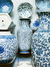 Collection Of Blue And White Chinese Porcelain