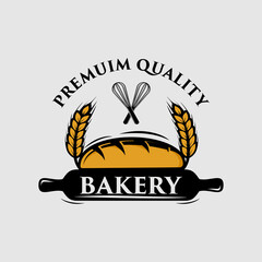 Poster - A collection of bakery logo design template