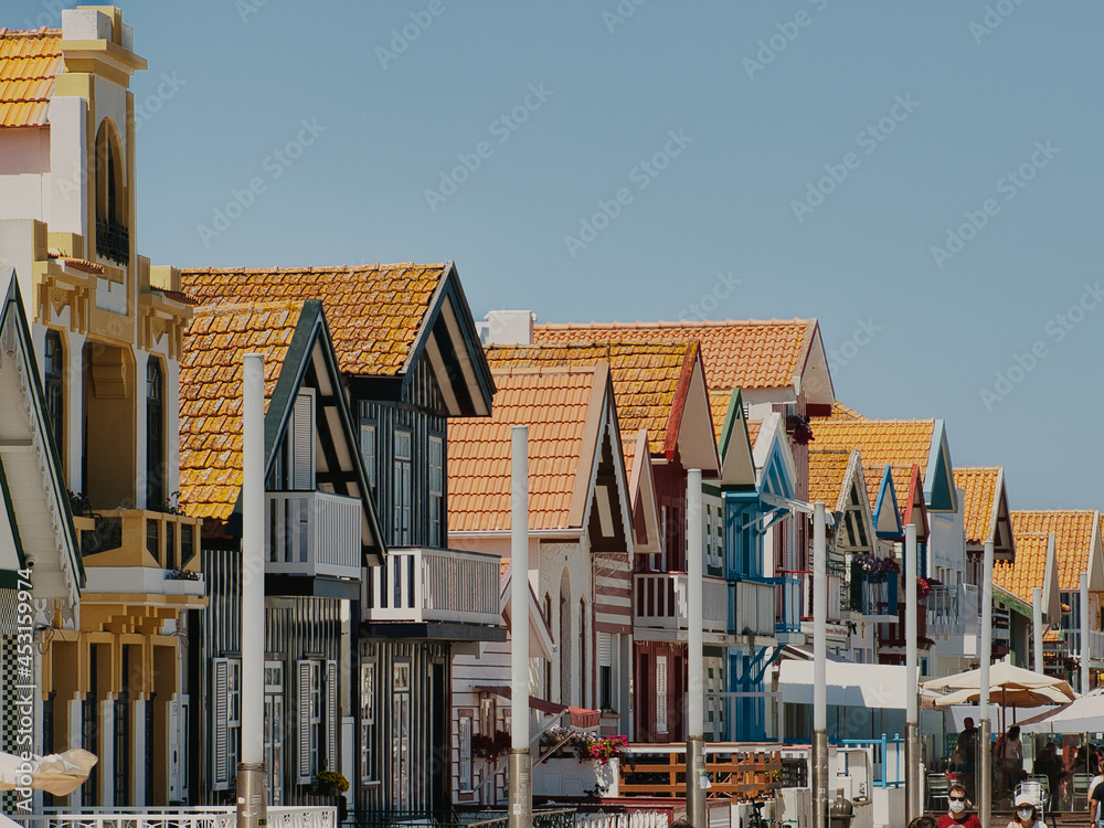 AVEIRO PORTUGUESE CITY FACING THE ATLANTIC