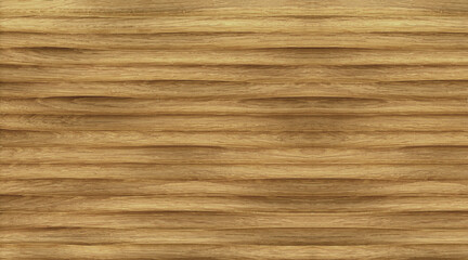 Wall Mural - Abstract wavy light carved wood texture