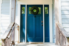 Welcome Home, Front Door To Single Family House