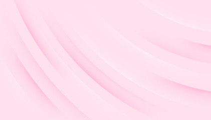 Poster - Abstract pink background. Pink modern shapes background for banner template.