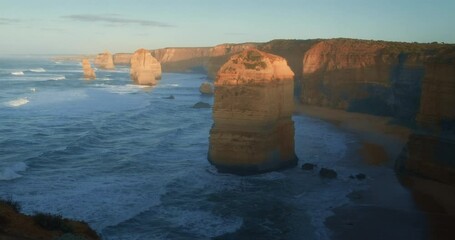 Wall Mural - twelve apostles, sunrise time, australia