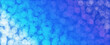 © Corri Seizinger - Colorful blue white bokeh lights - Abstract background banner panorama