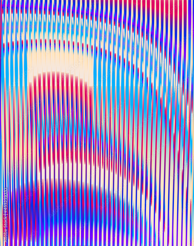 Rainbow abstract striped background with vertical lines and colored ...