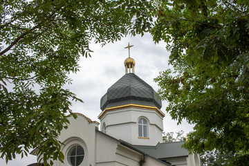 The building of the Ukrainian Greek Catholic Church in the city. Ternopil, Ukraine