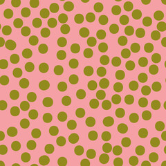 Poster - Fine dots vector seamless repeat pattern print background