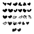 © virtunex - Collection of illustrated heart icons