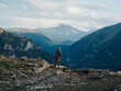© SHOTPRIME STUDIO - Lonely man mountains nature travel landscape