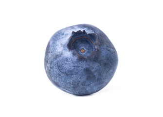 Sticker - Extreme blueberry close-up isolated on white