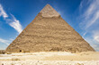 The Pyramid of Khafre or of Chephren ( Giza - Egypt )