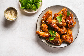 Wall Mural - Teriyaki Chicken Wings