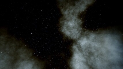Wall Mural - stars in sky, starry night starlight shine of milky way, space cosmic background, starry background 