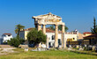 Ancient Greek ruins in Roman Agora, Athens, Greece, Europe