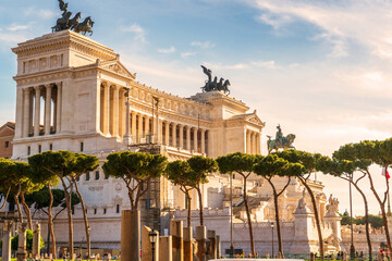 Wall Mural - National Monument to Victor Emmanuel II (Vittoriano), Rome, Italy, Europe