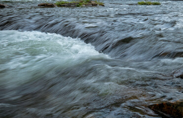 Wall Mural - Rapids on the Nantahala River near the Nantahala Outdoor Center, North Carolina	