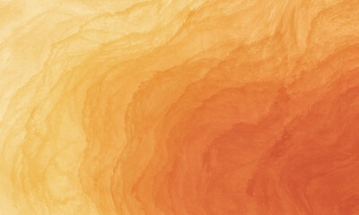 Poster - Abstract watercolor paint background by orange color with liquid fluid texture for background, banner