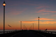 © Pajaros Volando - Colorful sunrise at New Brighton Pier, Christchurch, New Zealand