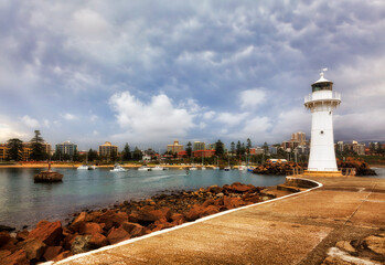 Poster - Wollong lighthouse to city