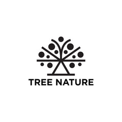 Wall Mural - Tree Nature Logo Design templates  Symbols