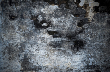 Poster - Concrete cement cracked wall texture for background