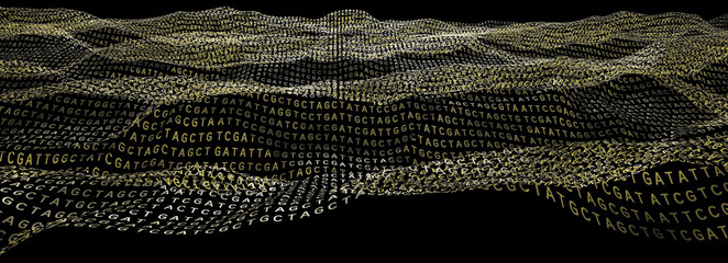 Stream of DNA Code
