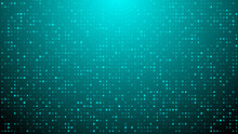 Abstract Dot Green Blue Pattern Gradient Texture Technology Background.