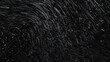 © railwayfx - Severe snowstorm with strong wind, blowing snow and low visibility. isolated on the black background.