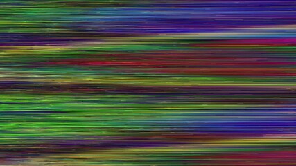 Aufkleber - Looping video interference footage. Imitation of a Datamoshing video.