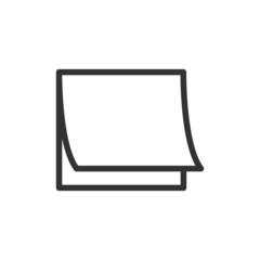 Aufkleber - Premium calendar line icon for app, web and UI.