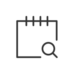 Canvas Print - Vector date line icon.