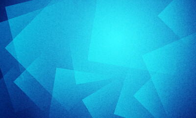 Aufkleber - Abstract blue textured background with geometric shapes pattern.