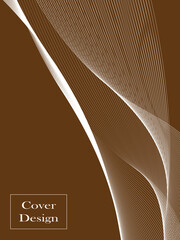 Wall Mural - Cover background vector design