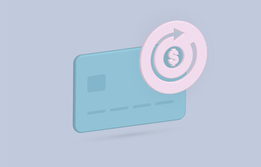 Poster - Subscription automatic payments on a schedule modern flat vector icon concept. Monthly or annual schedule subscription basis fee