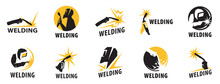 Vector Logo Of The Service, Welding Workshop