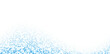 © Vjom - Abstract blue halftone dotted background.