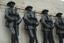 Close-up Of The Royal Artillery Memorial, London, UK.