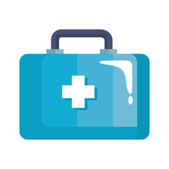 Poster - medical kit icon