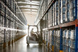 © KOTO - Worker operating forklift in warehouse
