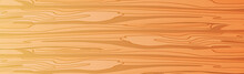 Panoramic Texture Of Light Wood With Knots - Vector
