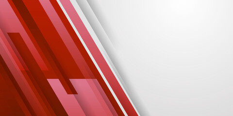 red and white abstract presentation background